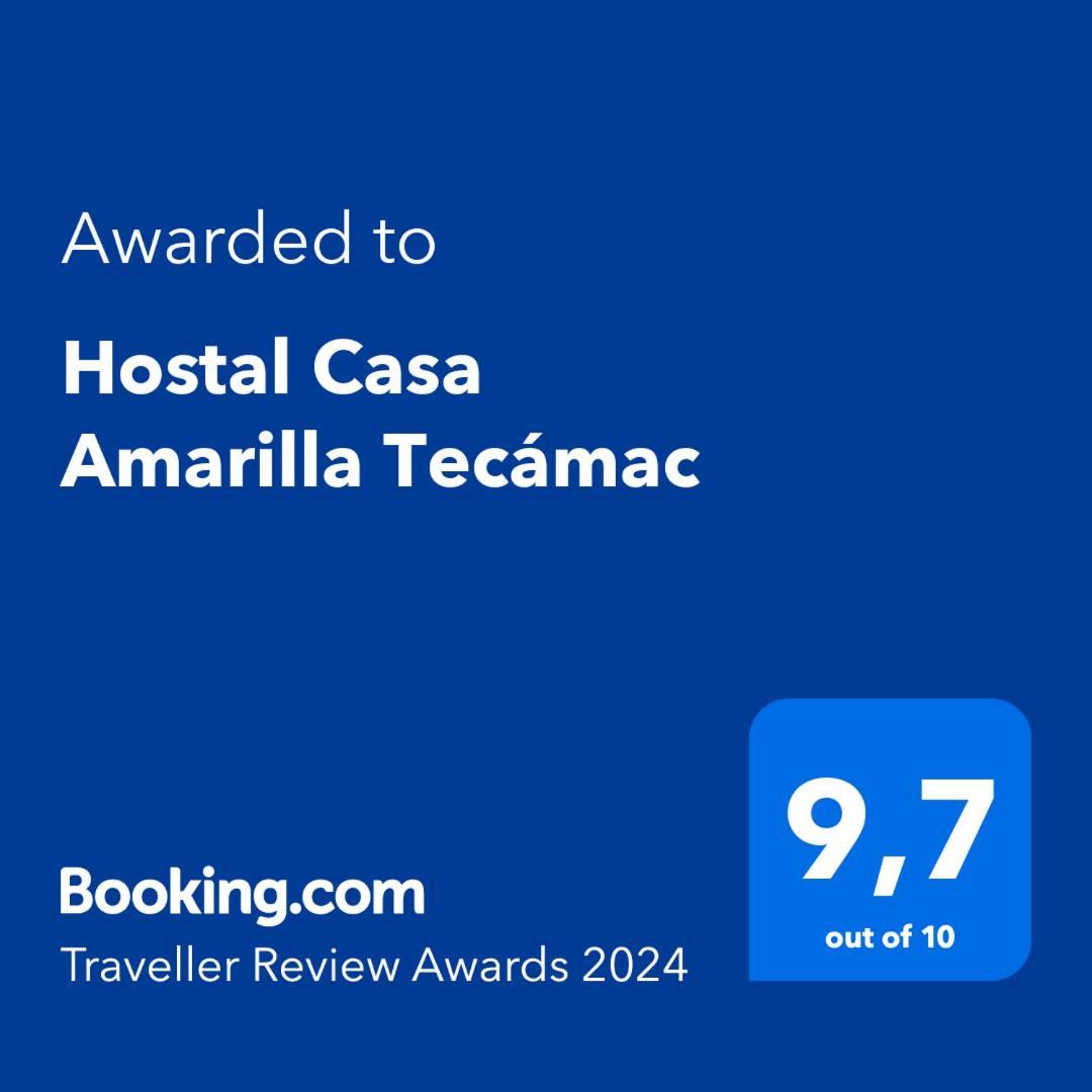 Отель Casa Amarilla Tecamac Санта-Крус-Текамак Экстерьер фото